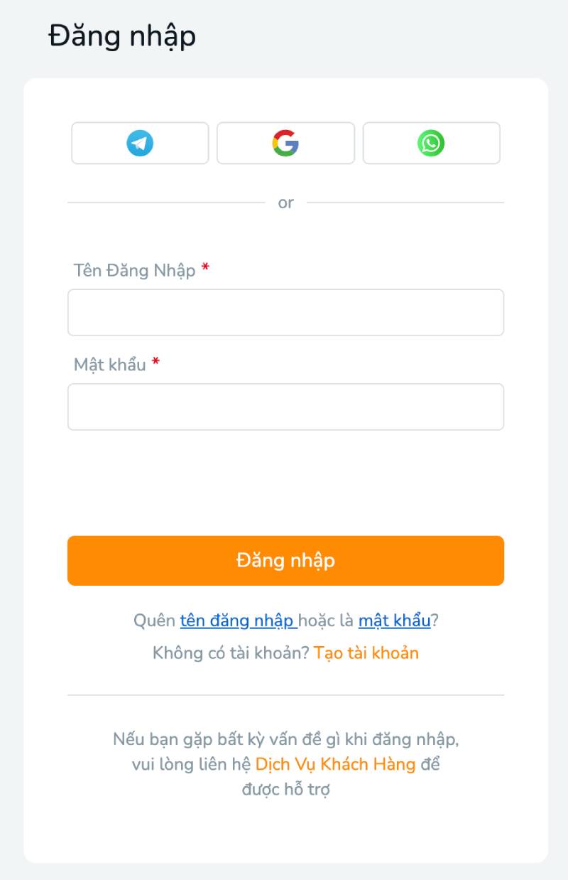 Đăng Nhập Tài Khoản BK8