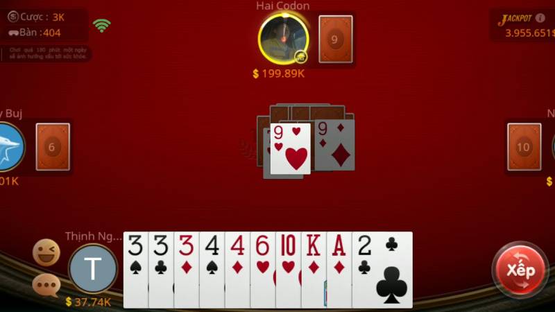 Các kiểu đánh trong bài tiến lên