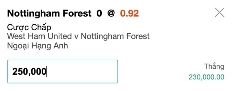 Khi nào cược thủ nên chơi kèo đồng banh?